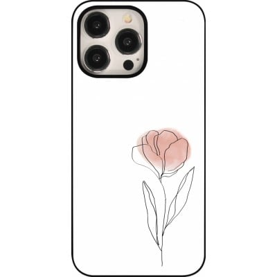 Coque iPhone 15 Pro Max - Spring 23 minimalist flower