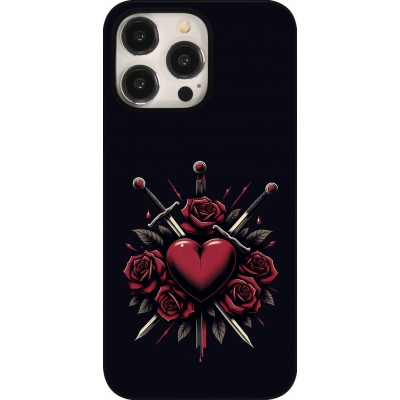 Coque iPhone 15 Pro Max - Valentine 2024 gothic love