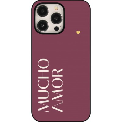 Coque iPhone 15 Pro Max - Valentine 2024 mucho amor rosado