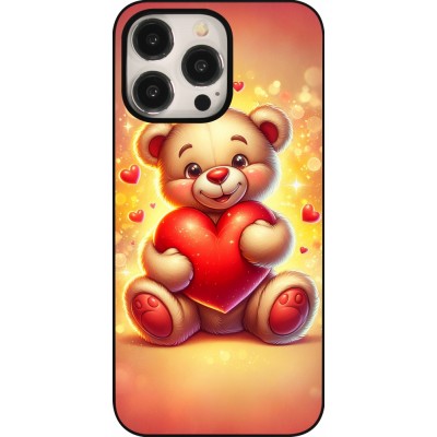 Coque iPhone 15 Pro Max - Valentine 2024 Teddy love