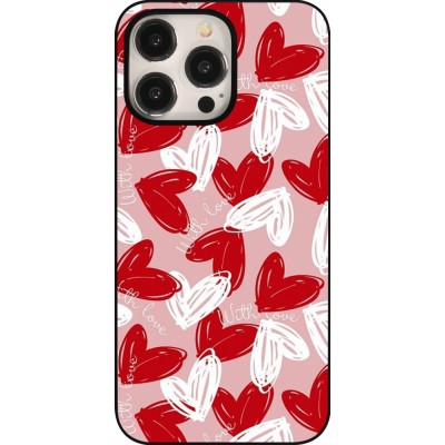 Coque iPhone 15 Pro Max - Valentine 2024 with love heart