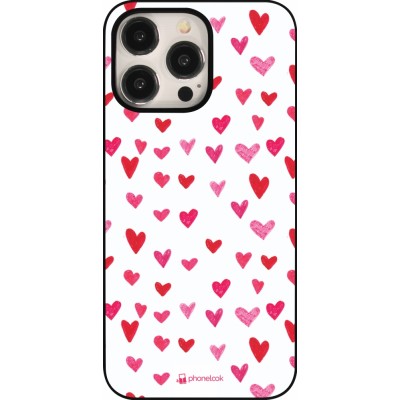 Coque iPhone 15 Pro Max - Valentine 2022 Many pink hearts