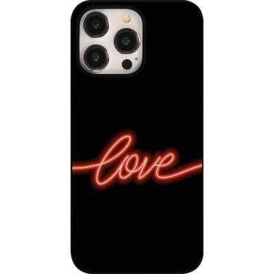 Coque iPhone 15 Pro Max - Valentine 2023 neon love