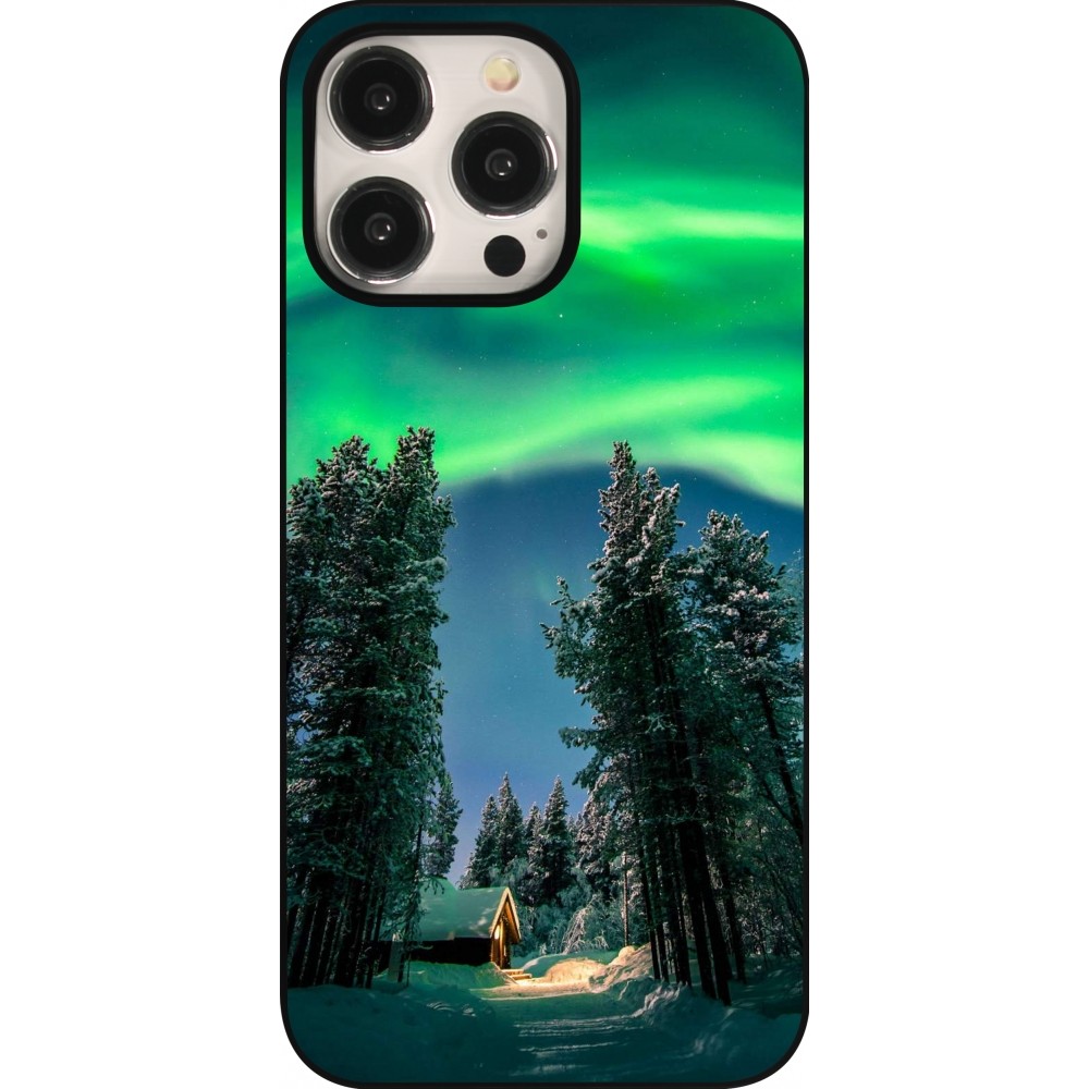 Coque iPhone 15 Pro Max - Winter 22 Northern Lights