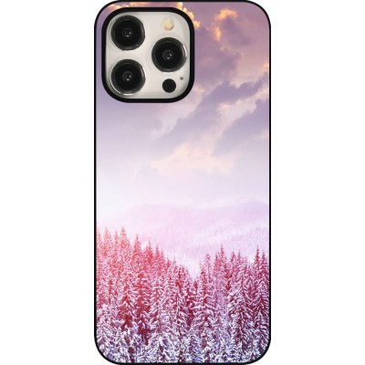 Coque iPhone 15 Pro Max - Winter 22 Pink Forest