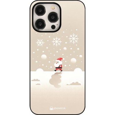 Coque iPhone 15 Pro Max - Noël 2023 Minimalist Santa