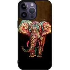 Coque iPhone 15 Pro Max - Silicone rigide noir Elephant 02