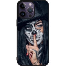 Coque iPhone 15 Pro Max - Silicone rigide noir Halloween 18 19