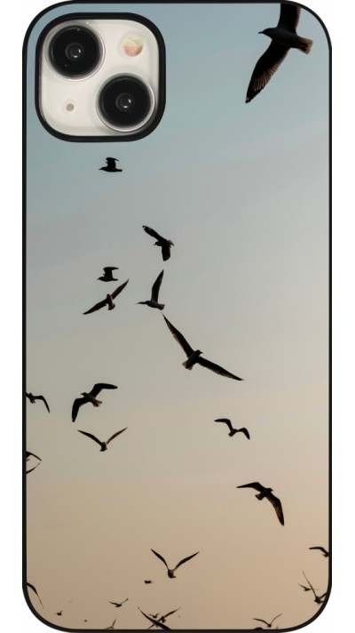 iPhone 15 Plus Case Hülle - Autumn 22 flying birds shadow