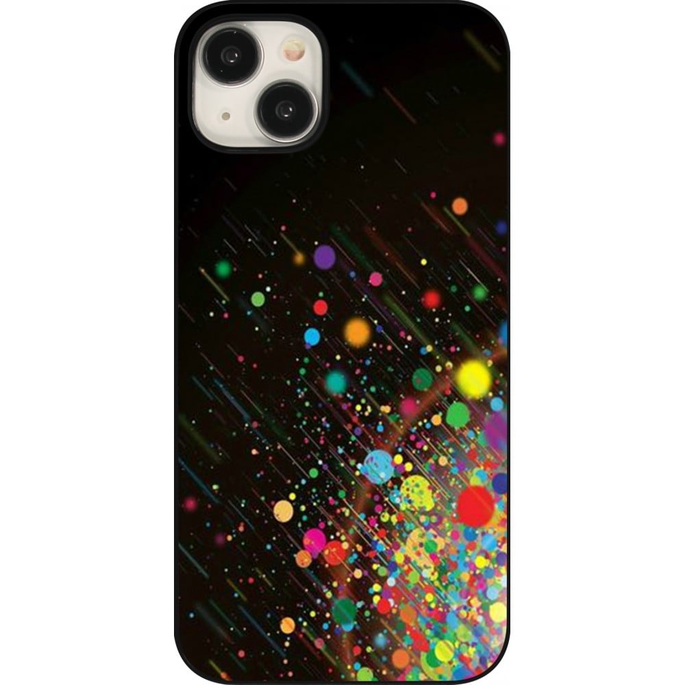 Coque iPhone 15 Plus - Abstract Bubble Lines