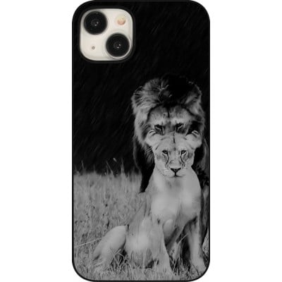 Coque iPhone 15 Plus - Angry lions