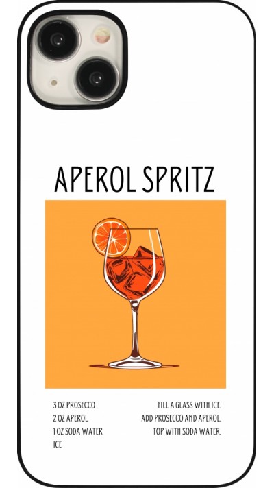 iPhone 15 Plus Case Hülle - Cocktail Rezept Aperol Spritz