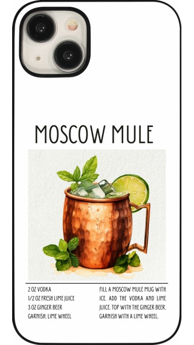 iPhone 15 Plus Case Hülle - Cocktail Rezept Moscow Mule