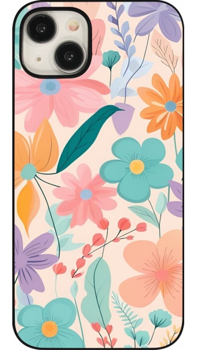 iPhone 15 Plus Case Hülle - Easter 2024 spring flowers