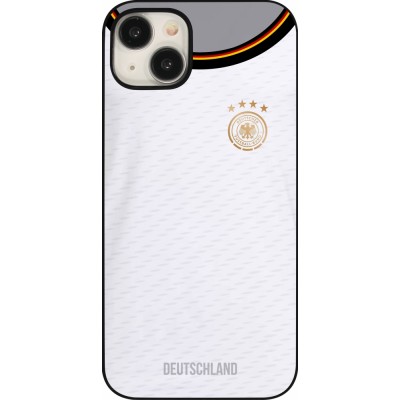 Coque iPhone 15 Plus - Maillot de football Allemagne 2022 personnalisable