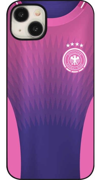 Coque iPhone 15 Plus - Maillot de football Allemagne Extérieur personnalisable