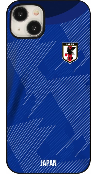 Coque iPhone 15 Plus - Maillot de football Japon 2022 personnalisable