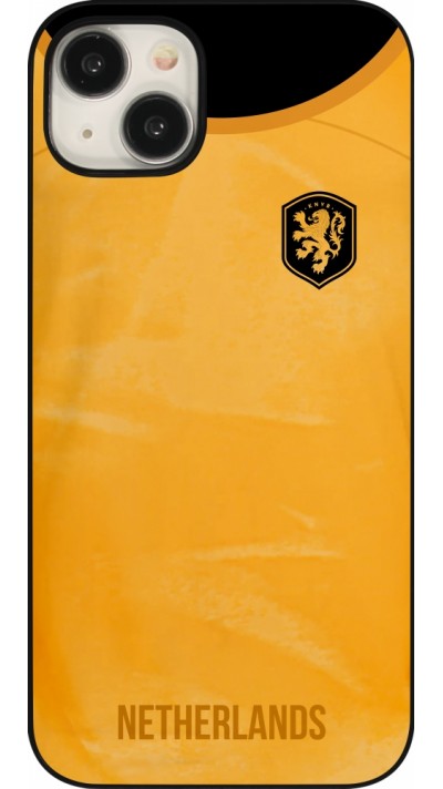 Coque iPhone 15 Plus - Maillot de football Pays-Bas 2022 personnalisable