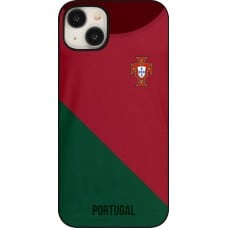 Coque iPhone 15 Plus - Maillot de football Portugal 2022