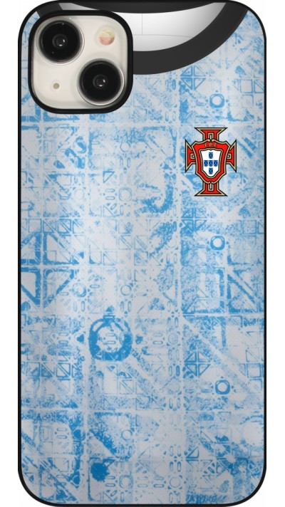 Coque iPhone 15 Plus - Maillot de football Portugal Extérieur personnalisable