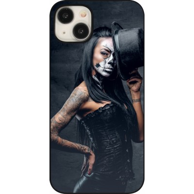 Coque iPhone 15 Plus - Halloween 22 Tattooed Girl