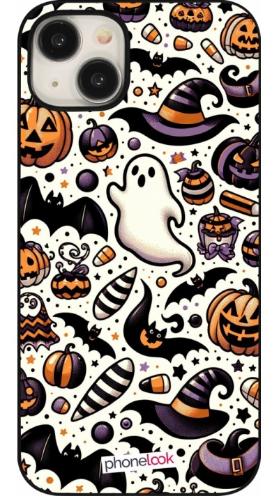 Coque iPhone 15 Plus - Halloween 2024 Cute Pattern