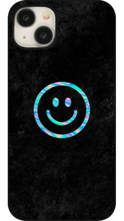 Coque iPhone 15 Plus - Happy smiely irisé