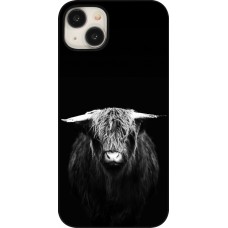 Coque iPhone 15 Plus - Highland calf black