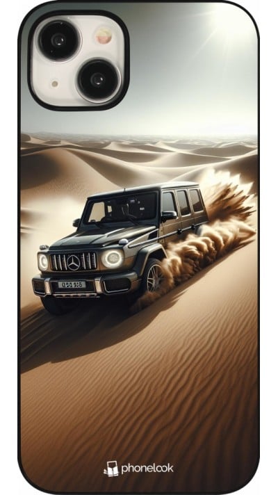 Coque iPhone 15 Plus - Mercedes G Drift Desert