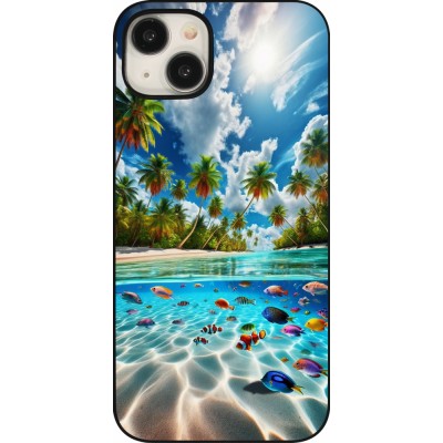 Coque iPhone 15 Plus - Plage Paradis