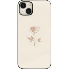 Coque iPhone 15 Plus - Sable Rose Minimaliste