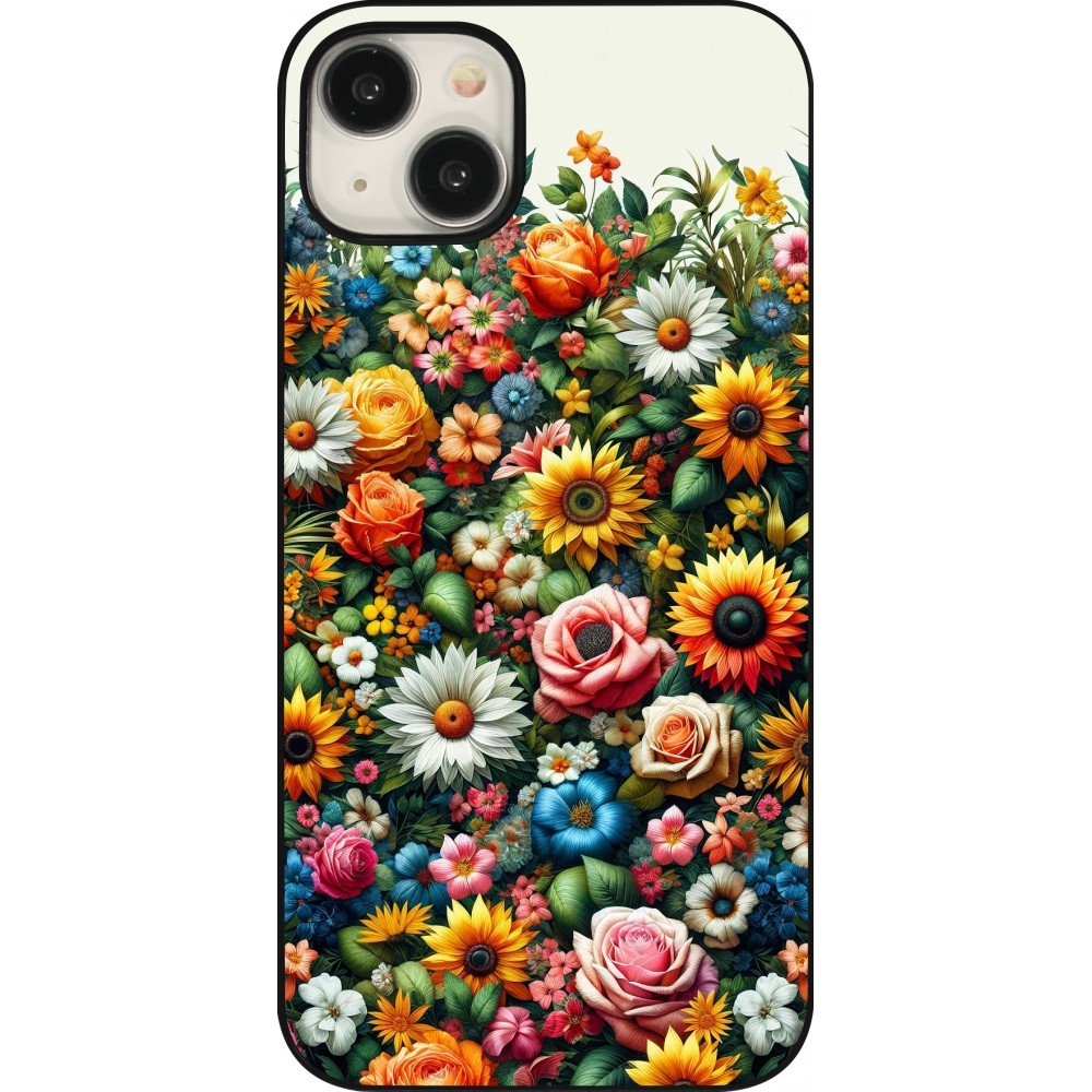 Coque iPhone 15 Plus - Summer Floral Pattern