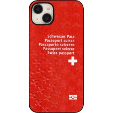 iPhone 15 Plus Case Hülle - Swiss Passport