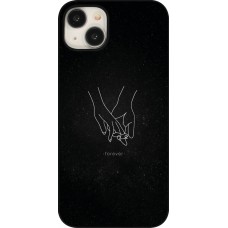 Coque iPhone 15 Plus - Valentine 2023 hands forever