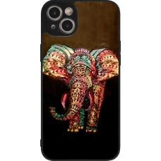 Coque iPhone 15 Plus - Silicone rigide noir Elephant 02