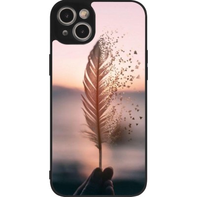 Coque iPhone 15 Plus - Silicone rigide noir Hello September 11 19