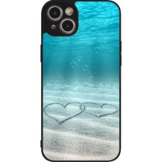 Coque iPhone 15 Plus - Silicone rigide noir Summer 18 19