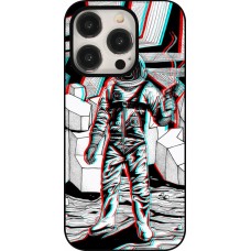 iPhone 15 Pro Case Hülle - Anaglyph Astronaut