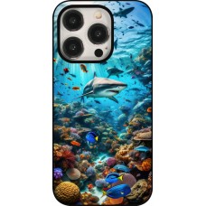 Coque iPhone 15 Pro - Bora Bora Mer et Merveilles