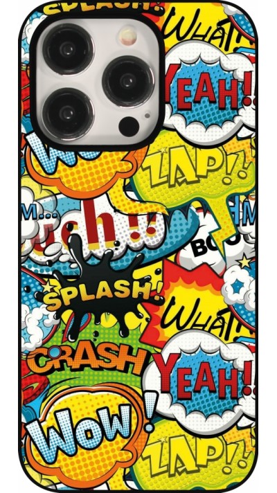 Coque iPhone 15 Pro - Cartoons slogans