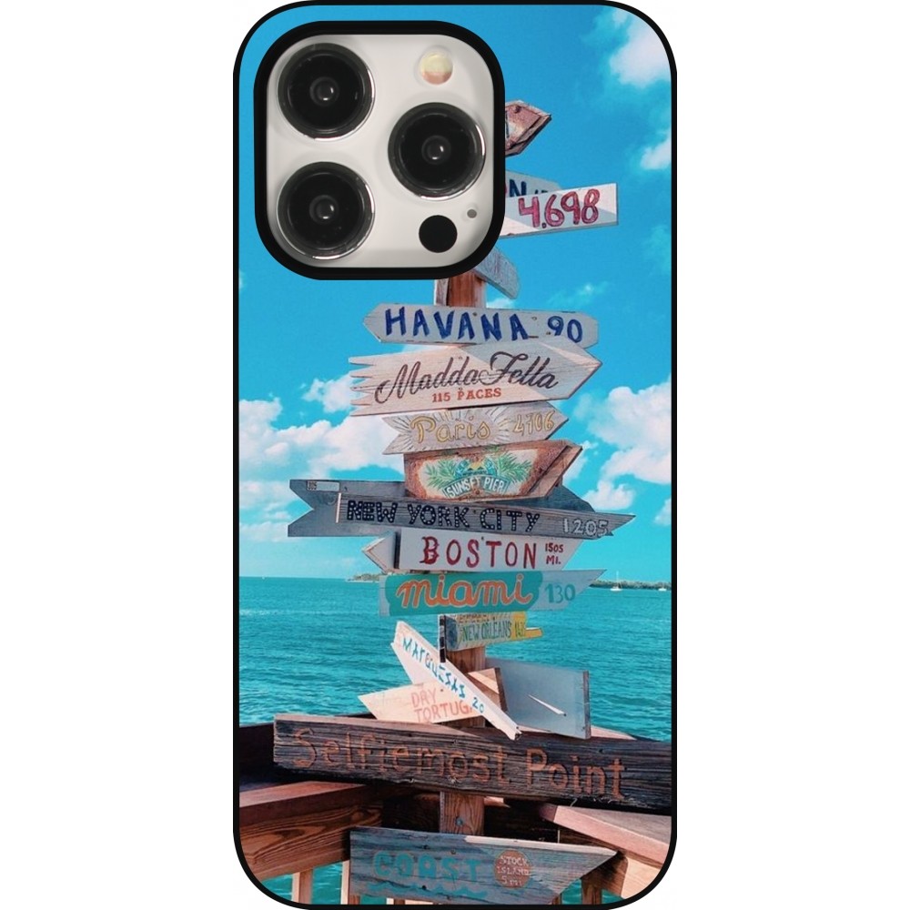 Coque iPhone 15 Pro - Cool Cities Directions