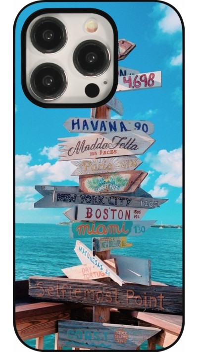 iPhone 15 Pro Case Hülle - Cool Cities Directions