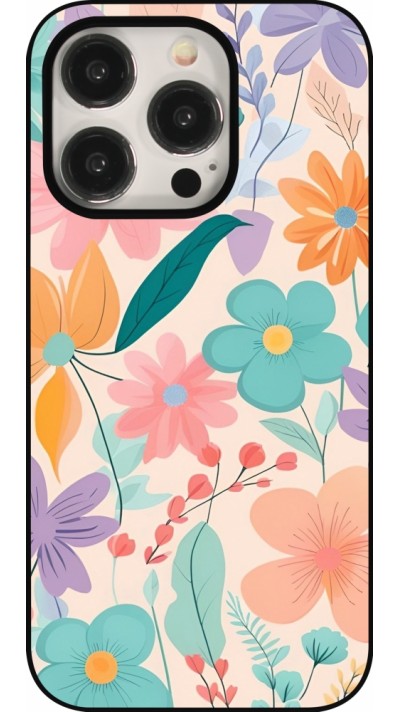 iPhone 15 Pro Case Hülle - Easter 2024 spring flowers