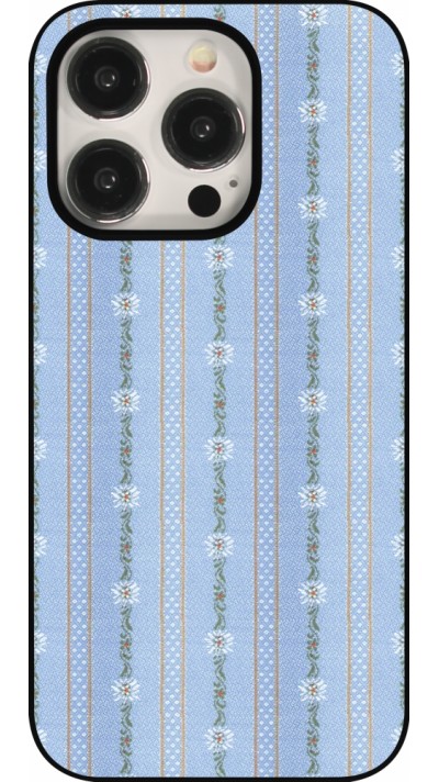 iPhone 15 Pro Case Hülle - Edelweiss