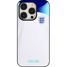 Coque iPhone 15 Pro - Maillot de football Angleterre 2022 personnalisable