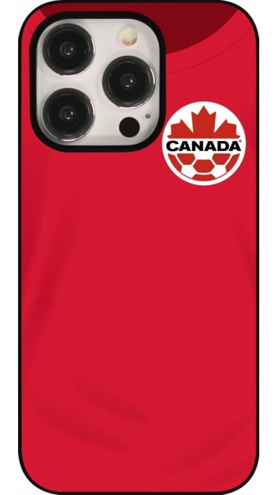 iPhone 15 Pro Case Hülle - Kanada 2022 personalisierbares Fussballtrikot