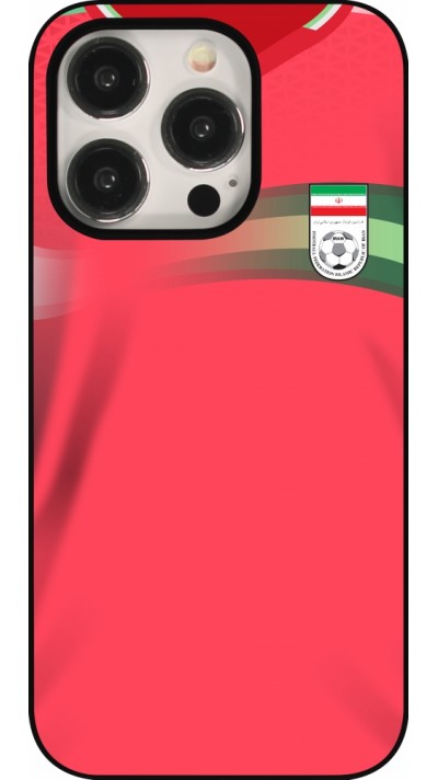 iPhone 15 Pro Case Hülle - Iran 2022 personalisierbares Fussballtrikot