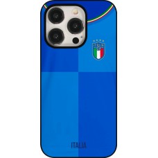 Coque iPhone 15 Pro - Maillot de football Italie 2022 personnalisable