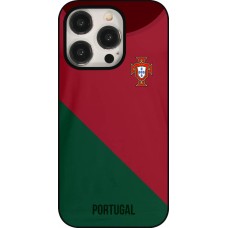 Coque iPhone 15 Pro - Maillot de football Portugal 2022