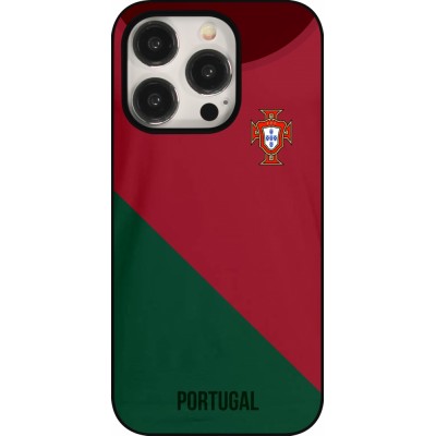 Coque iPhone 15 Pro - Maillot de football Portugal 2022